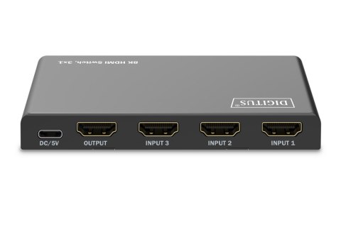 Digitus Przełącznik 8K HDMI, 3 x 1