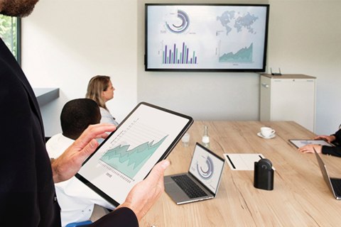 Przedłużacz/Extender HDMI system pracy zespołowej,bezprzewodowy 50m 4K 60Hz 5GHz (zestaw)