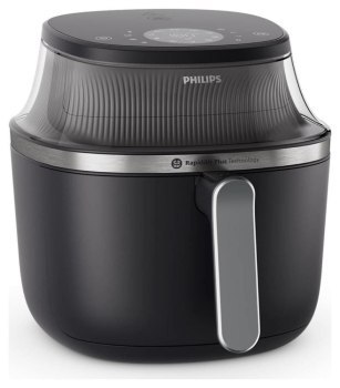 Frytkownice - Philips Ovi XL 3000 NA341/00 7.2 l czarno-srebrny