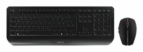 CHERRY JD-7000DE-2 klawiatura z myszką RF Wireless QWERTZ Niemiecki Czarny