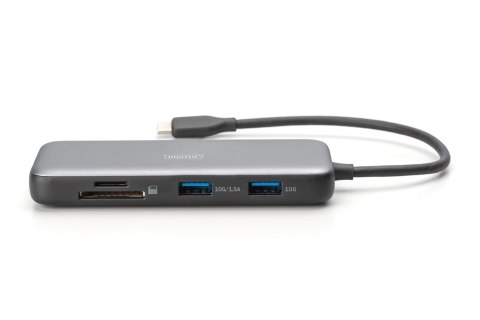 Digitus Stacja dokująca USB-C, 8-portowa