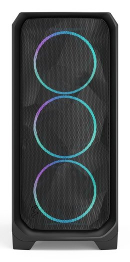 Fractal Meshify 3 Black RGB TG Midi Tower Gaming Gehäuse schwarz