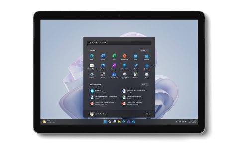 Tablet Microsoft Surface Go 4 Intel® N 128GB 26,7cm (10.5") 8GB Wi-Fi 6 (802.11ax) Windows 11 Pro Platyna