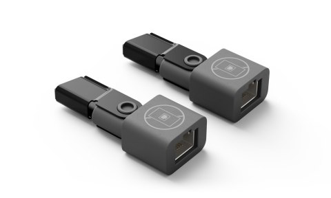 Złączka CAT dla mikrofonu RALLY w kolorze czarnym