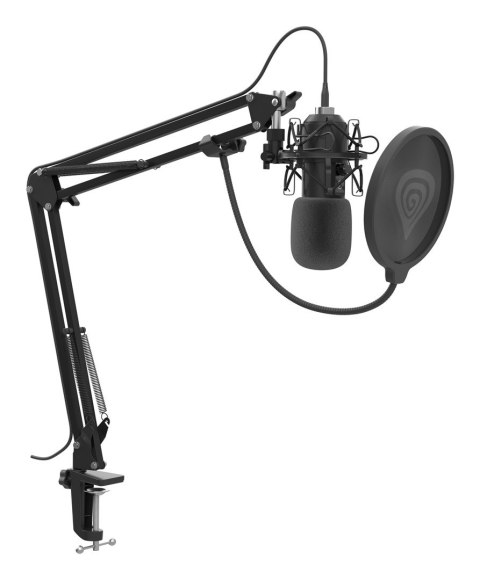 GENESIS Radium 400 G2 Czarny Mikrofon studyjny