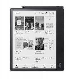 Kobo eBook-Reader eBookReader Elipsa 2E 32GB Zestaw z rysikiem (N605-KU-BK-K-BU) (N605KUBKKBU)