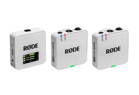 RODE Wireless GO III White - system mikrofonów bezprzewodowych (biały)