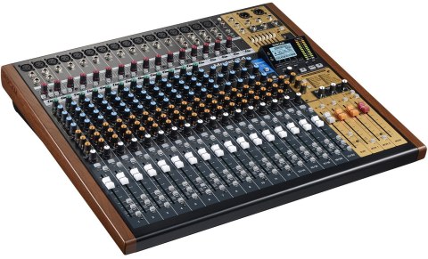 Tascam Model 24 24 kan. 20 - 30000 Hz Czarny, Złoto, Drewno