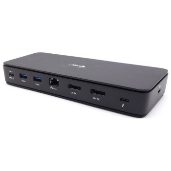 Replikator - i-tec Thunderbolt4 2x Display Docking Station Gen3 7x USB, 2.5 GLAN PowerDelivery 92 W kabel TB4 1m