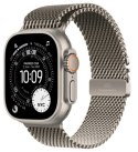 Apple Watch Ultra 3 GPS + Cellular, koperta 49 mm z tytanu w kolorze naturalnym, bransoleta mediolańska z tytanu w kolorze naturalnym 