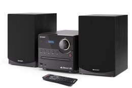 Sharp XL-B517D(BK) Mikrosystem Hi-Fi, CD/FM/USB/Bluetooth v5.0, Wejście Aux, 45W, Czarny Sharp | Mikrosystem Hi-Fi | XL-B517D(BK