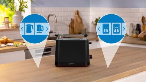 Bosch Toster MyMoment TAT3M123 czarny