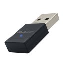 Qoltec Bezprzewodowy mini Adapter Wi-Fi 6 | Standard AX | Bluetooth 5.4 | USB | 900Mbps