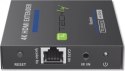 Techly 364187 Extender HDMI po skrętce Cat6/6a/7, 4K 60Hz, Zero Latecy, IR, do 70m
