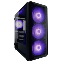 LC-Power Gaming 804B - Midi Tower - obudowa PC - ATX - micro ATX - Mini-ITX - Metal - Plastik - Szkło hartowane - 16 cm