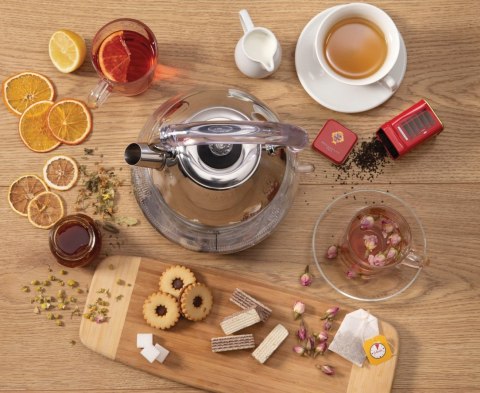 Czajnik elektryczny szklany Gorenje K17GPD 1,7l (szary)