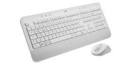 Logitech Signature MK650 Combo For Business klawiatura Dołączona myszka Biuro Bluetooth QWERTZ Niemiecki Biały