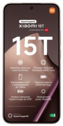 Smartfon Xiaomi 15T 12/512GB Rose Gold