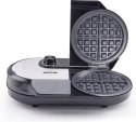Grill elektryczny Gorenje Mini Grill, Talerz waflowy, WM1400SB, 1400 W, Średnica 18 cm, Czarny