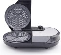 Grill elektryczny Gorenje Mini Grill, Talerz waflowy, WM1400SB, 1400 W, Średnica 18 cm, Czarny