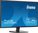 Monitor iiyama ProLite X3270QSU-B1 81,3 cm (32") 2560 x 1440 px Wide Quad HD LED Czarny
