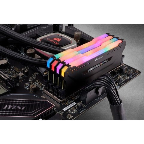 Corsair Vengeance RGB CMW32GX4M4C3200C16 moduł pamięci 32 GB 4 x 8 GB DDR4