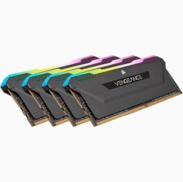Zestaw RAM DDR4 64 GB PC 3200 CL16 CORSAIR ZESTAW (4x16GB) Vengeance RGB sprzedaż detaliczna