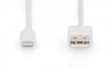 Kabel USB DIGITUS Lightning 8pin Męska 2