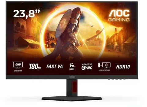 Monitor AOC Q24G4RE (23.8" /IPS /180Hz /2560 x 1440 /Czarny)