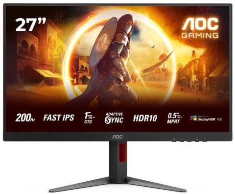 Monitor AOC 27G4HA (27" /IPS /200Hz /1920 x 1080 /Czarny)