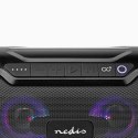 Głośnik Nedis Party Boombox 60W LED [60W/ 6Std Akku/ Bluetooth/ TWS/ LED]