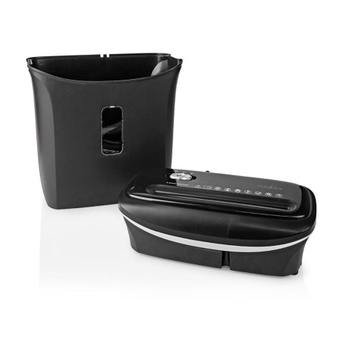Niszczarka do papieru Nedis 12l DIN P-4 190W Czarna