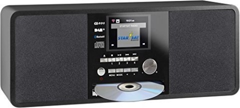 Radio Imperial DABMAN i200 CD juodas