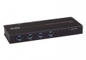 ATEN Przełącznik 4x4 USB 3.2 Gen 1 Industrial HUB Switch