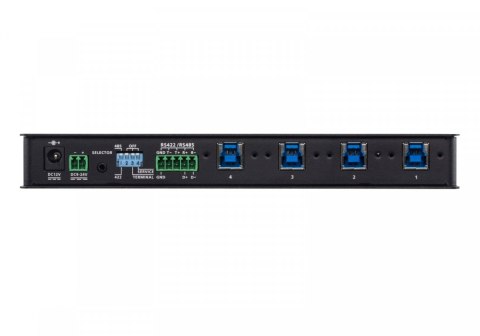 ATEN Przełącznik 4x4 USB 3.2 Gen 1 Industrial HUB Switch