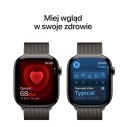 Apple Watch Series 11 GPS + Cellular koperta 46 mm z tytanu w kolorze łupku, bransoleta mediolańska w kolorze łupku S/M