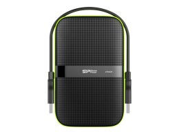 Dysk zewnętrzny HDD SILICON POWER Armor A60 (4TB /Czarno-zielony )