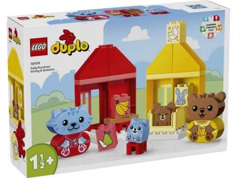LEGO 10414 DUPLO Codzienne czynności - jedzenie i pora snu