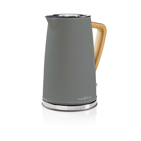 Czajnik elektryczny NEDIS N KAWK510EGY - 1,7 l, Soft-Touch, szary