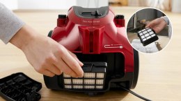 Odkurzacz bezworkowy Bosch BGC05AAA2 Serie 2 (czerwony)