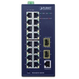 Planet IP30 Industrial L2/L4 16-Port
