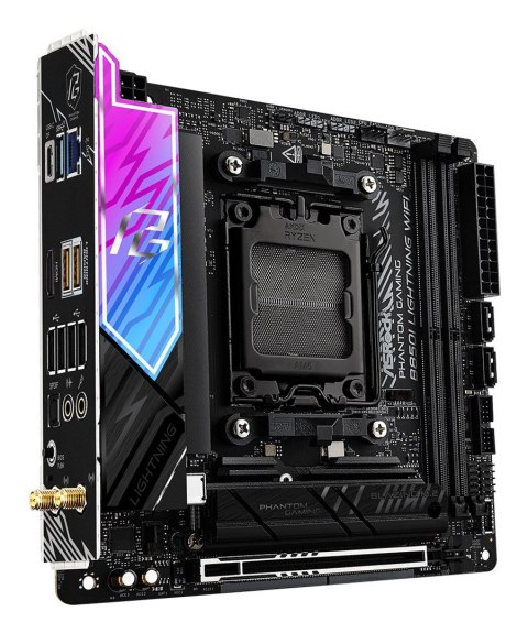 Asrock Phantom Gaming B850I Lightning WiFi AMD B850 Gniazdo AM5 mini ITX
