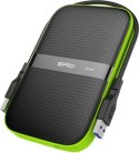 Dysk zewnętrzny Silicon Power Armor A60 4TB 2.5 USB 3.2 5400 obr/min Green-Black (SP040TBPHDA60S3K)