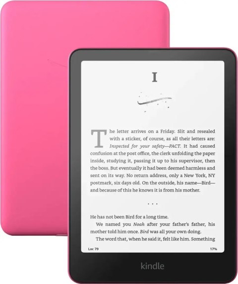 Ebook New Kindle Paperwhite (12th Generation) - 2024 release 7" glare-free 16GB Wi-Fi (Ad-supported) Raspberry