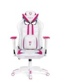 Fotel - Diablo X-Ray Normal Biało-Różowy