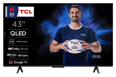 Televizor TCL 43" 43P7K QLED, Google TV Dolby Vision Dolby Atmos