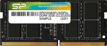 Pamięć RAM Silicon Power SODIMM DDR4 32GB (1x32GB) 3200Mhz CL22 SODIMM
