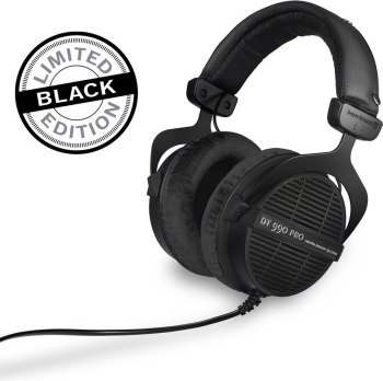 Słuchawki - Beyerdynamic DT 990 PRO 250 OHM BLACK LIMITED EDITION - Słuchawki studyjne otwarte
