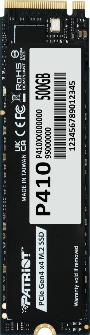 Dysk SSD PATRIOT P410P500GM28H (M.2 2280″ /500 GB )