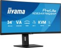 Iiyama XCB3497WQSNP-B1 - 34'' | VA | UWQHD | 0.4ms | 120Hz | KVM